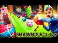 SHAWN S VERY PIGGY Birthday FV Family Escape Room Bday Haul Vlog