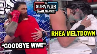 Roman Reigns Says Goodbye WWE at War Games & Rhea Ripley Meltdown - WWE Survivor Series 2022 Results