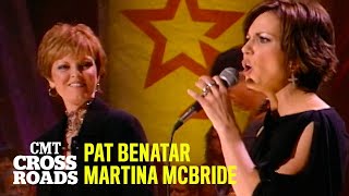 Pat Benatar &amp; Martina McBride Perform &#39;Hit Me with Your Best Shot&#39; | CMT Crossroads