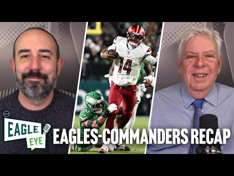 Eagles lose to Commanders, will host 49ers in wild-card round | Eagle Eye