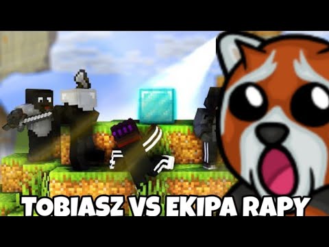 EWRON ogląda TOBIASZ vs EKIPA RAPY! (minecraft king of the hill)