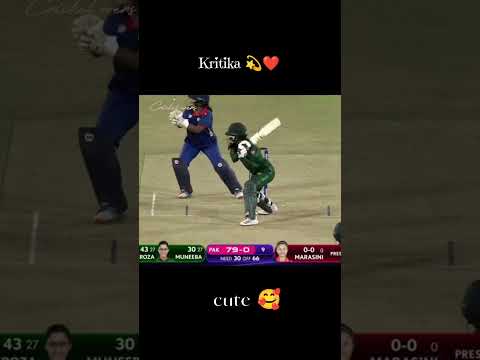 ✨Nepal Women Cricket 🏏❤️ kritika marasini #nepalcricket #kritikamalik #nepalicricket #cute