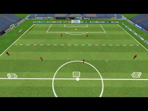 Ejercicio para entrenar la BASCULACIÓN, PRESIÓN y FINALIZACIÓN en futbol