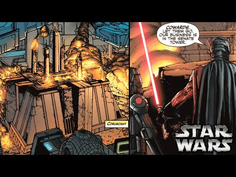 How the Sith DESTROYED the Jedi Temple -  Star Wars Explained