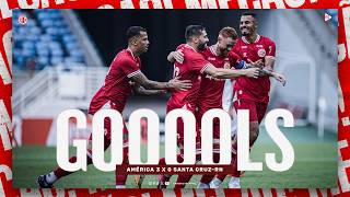 GOLS E DEFESA DE PENALTI | AMÉRICA 3 X 0 SANTA CRUZ-RN | CAMPEONATO POTIGUAR | 08/02/2026