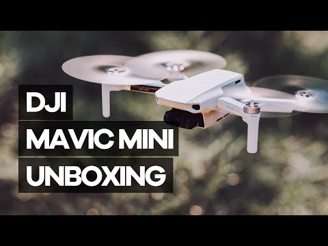 DJI MAVIC MINI (FLY MORE COMBO) - UNBOXING, TESTFLUG & B ROLL || DEUTSCH