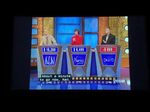 Double Jeopardy encore event, Ken Jennings DAY 75 - 3rd Daily Double (11/30/04)