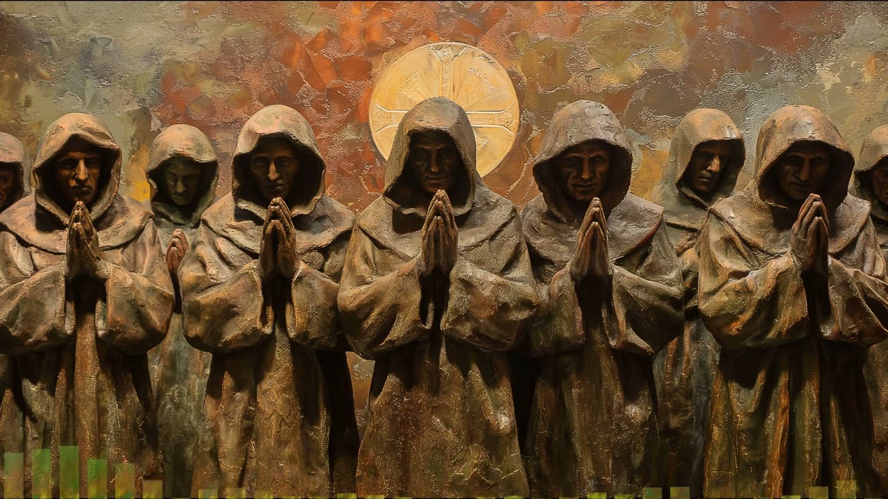 Divine Mercy Chaplet Latin Chant Sung by AI Monks