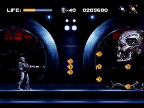 RoboCop Versus The Terminator Longplay (Mega Drive/Genesis) [50 FPS]