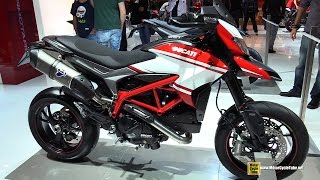 2015 Ducati Hypermotard SP - Walkaround - 2014 EICMA Milan Motorcycle Exhibition