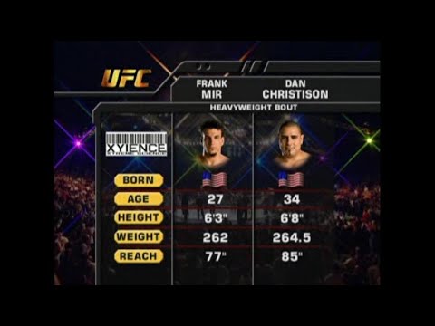 Frank Mir vs Dan Christison full fight