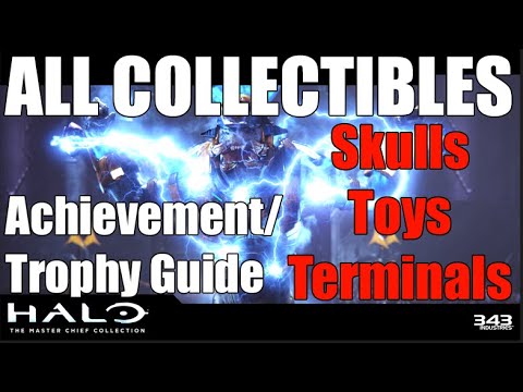 Halo 2 Anniversary MCC - All Collectibles! Skulls, Toys and Terminals Step-by-Step Achievement Guide