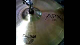 Video thumbnail for Sabian 14" APX Hi Hats from California Percussion by californiapercussion