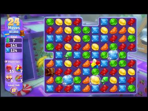 Wonka's World of Candy Level 548 - NO BOOSTERS + FULL STORY 🍫 | SKILLGAMING ✔️
