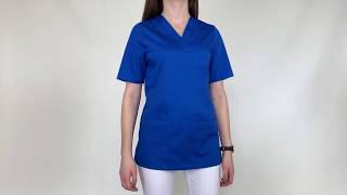 Bluza medyczna chirurgiczna damska M 074 24 kolory Producent profesjonalnej odzieży MARTEX Jędrzejów