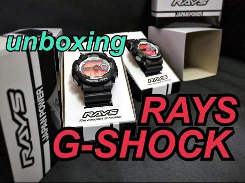 G-Shock GD-100 RAYS 2016 JAPAN POWER (unboxing/review)