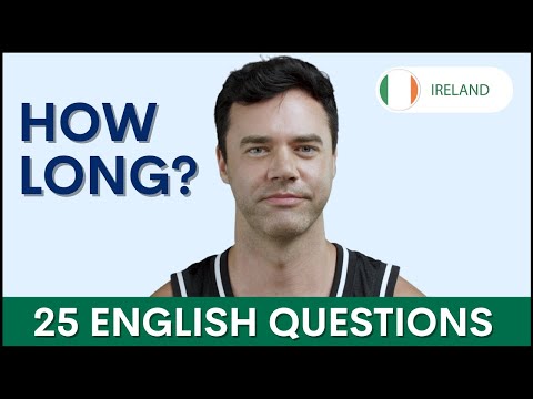 25 HOW LONG Questions and Answers | English Interview