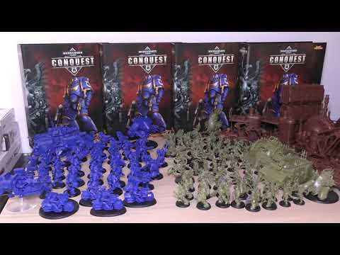 Warhammer 40K Conquest - FULL COLLECTION - Review
