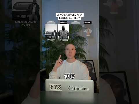 Who Sampled Rap Lyrics Better? Kendrick Lamar or Drake? #shorts #kendricklamar #drake #lyrics