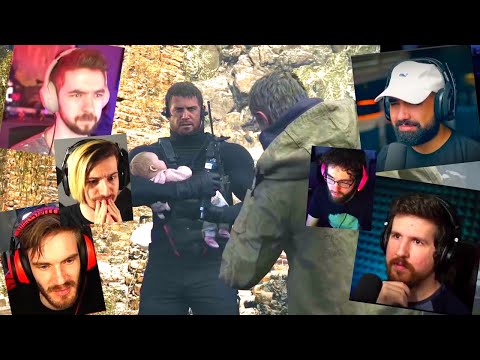 YOUTUBERS React to ETHAN SACRIFICING HIS LIFE (SAD ENDING) From Resident Evil: Village