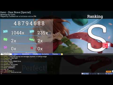 Cookiezi takes second  1700 viewer spam