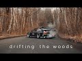 1UZ Nissan 200SX S13 Drifting through the woods | 4K
