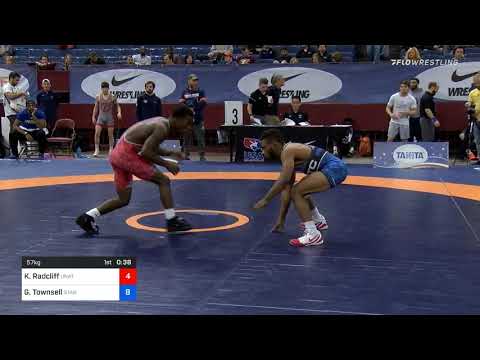 57 Kg Prelims Kevin Radcliff Unattached Vs Gabriel Townsell Standford