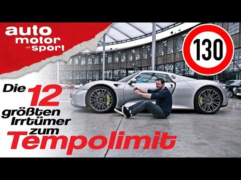 Die 12 größten Irrtümer zum Tempolimit auf der Autobahn - Bloch erklärt #55 | auto motor & sport