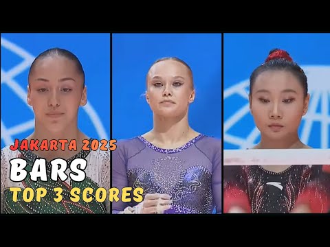 2025 World Championships | Women’s BARS Finals - Top 3 Scores