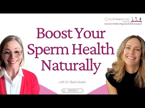 How To HEAL Your Sperm Naturally