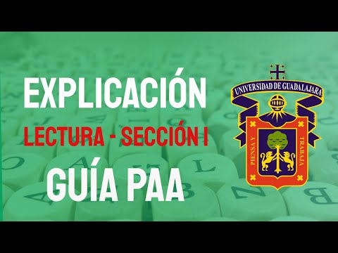 PAA 2024B READING Guide - Explained UDG / ITESM / ITAM / CIDE / ANAHUAC / UTP