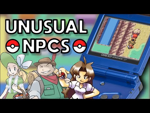 The Strange and Beautiful NPCs of Gen 3 Pokemon