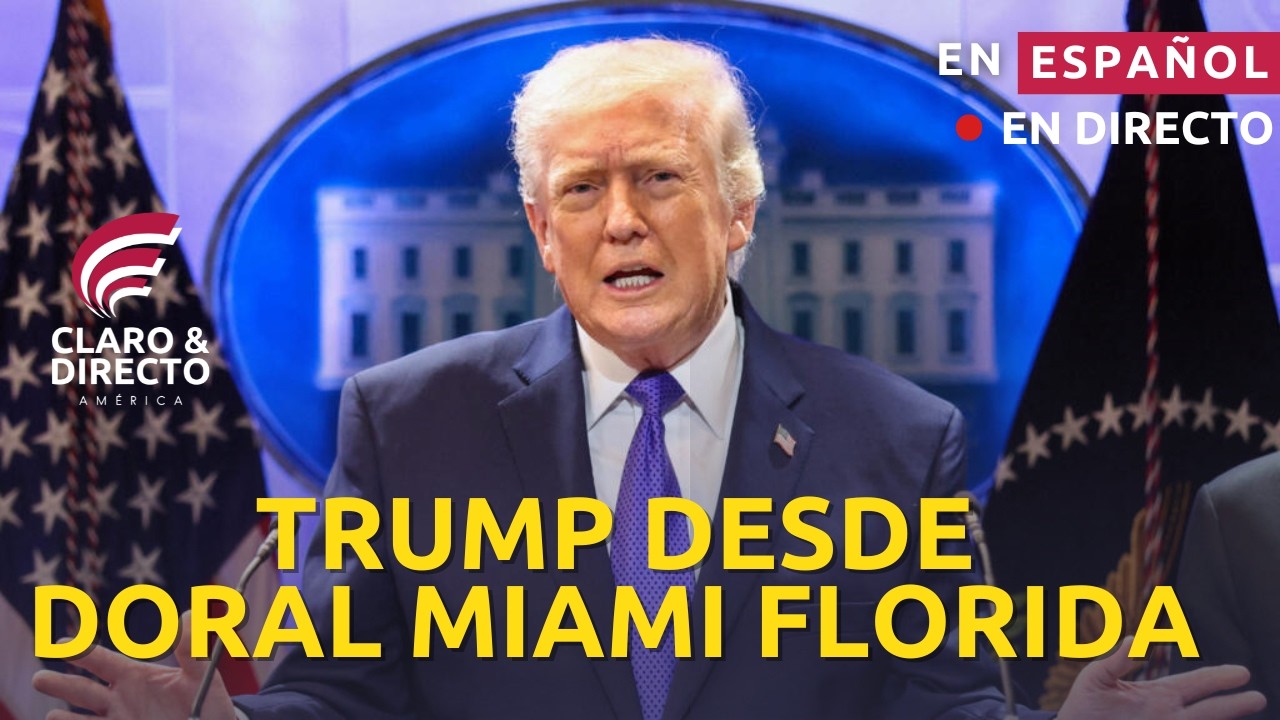 🔴ÚLTIMA HORA: PRESIDENTE DONALD TRUMP ENCIENDE LAS ALARMAS DESDE DORAL, FL