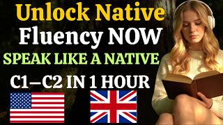 Unlock Native Fluency Now C1 C2 English Listening and Speaking Daily Training Power