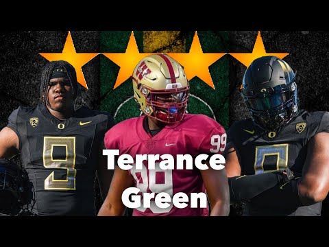 Terrance Green Highlights Reaction! Oregon Football Recruiting!