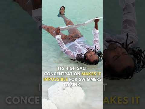 Here's why people can float on the Dead Sea!