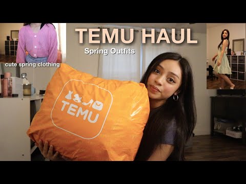 My First TEMU Try On Haul | Spring Outfits 2023 (TEMU Spring Sales)