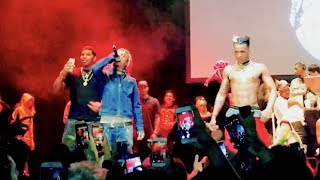 XXXTENTACION Brings Out Lil Pump - D Rose - Revenge Tour - The Novo in LA