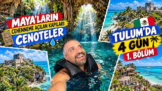 VİZESİZ MEKSİKA'NIN ÇILGIN ŞEHRİ TULUM GEZİ VİDEOSU | 1200 TL'lik Otel, Yax-Muul