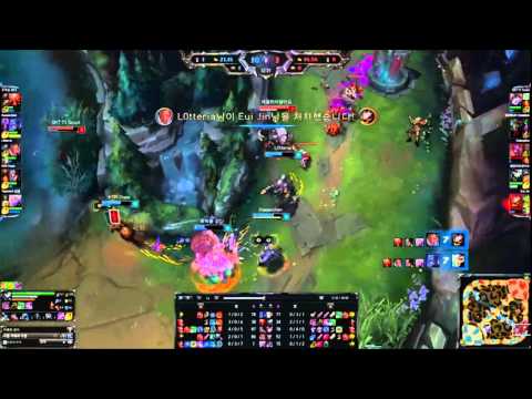 Hightlight Dopa - Twisted Fate vs Lulu  - SKT T1 Scout, KR LOL Challenger