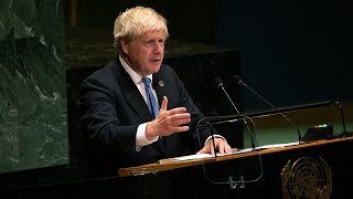 video: UN General Assembly 2019: Boris Johnson compares Brexit to endless torment suffered by Prometheus