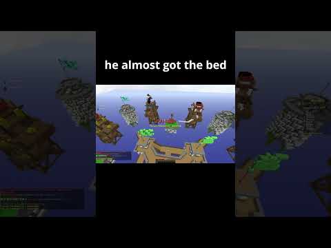 EPIC FAIL: Pugg almost loses bed in Minecraft!