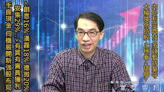 【掌聲響起】#賴昇楷 0407 利空襲擊，多頭暫時棄守，止穩反彈看「這訊號」；有買有賣真獲利《創意、漢磊、德微+20%、安集+29%…》，手握現金，伺機展開新強股布局 (圖)