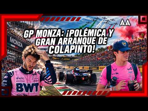 ¡POLÉMICA EN F1! La FIA le QUITA el podio a Gasly y Colapinto ARRANCA CON TODO en Monza | AA