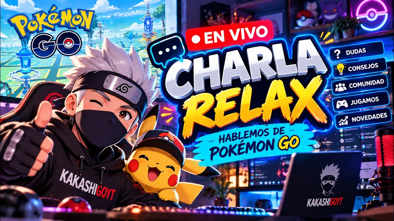 🎃 ¡MAÑANA EVENTO HALLOWEEN 1 PARTE EN POKÉMON GO! 👀 | HOY Charlamos y Jugamos EN VIVO 🔴
