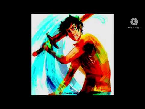 Kronos vs Percy made by my friend