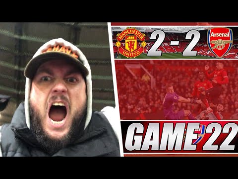 Man United 2 vs 2 Arsenal - Two Points Dropped Against A Poor Team - Matchday Vlog