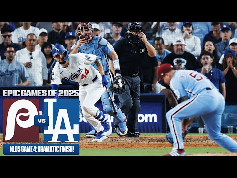 FULL GAME: The Dodgers walk off the Phillies to advance to the 2025 NLCS! (NLDS Game 4)