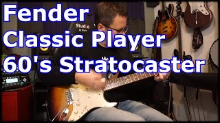 Video thumbnail for Fender Classic Player 60's Stratocaster by Bart Dietvorst