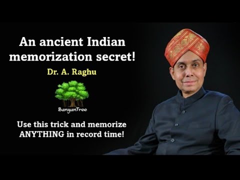 An ancient Indian memorization secret!